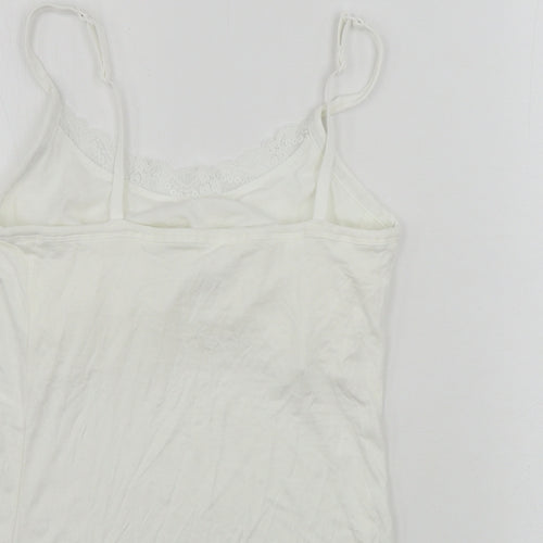 F&F  Girls White   Basic Tank Size 9-10 Years