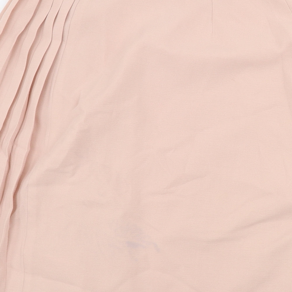 Topshop  Womens Pink   A-Line Skirt Size 6