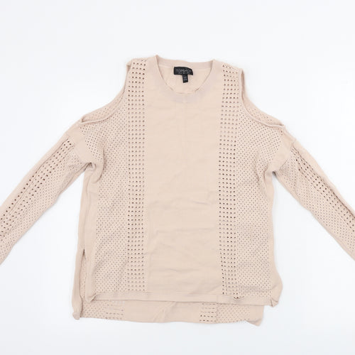 Topshop  Womens Pink   Pullover Jumper Size 8