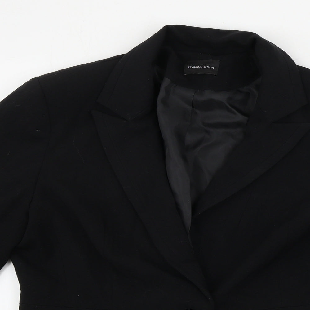 EVIE        Womens Black   Jacket Blazer Size 10