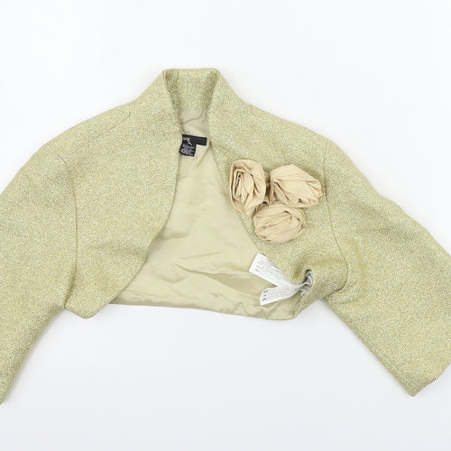 Zara  Womens Yellow   Jacket Blazer Size S