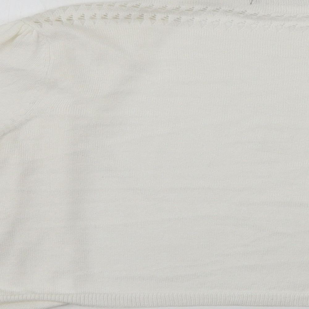 Atmosphere  Womens White   Cardigan Jumper Size 12