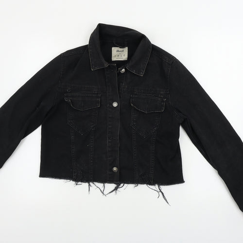 demim co Womens Black   Jacket Coat Size 8