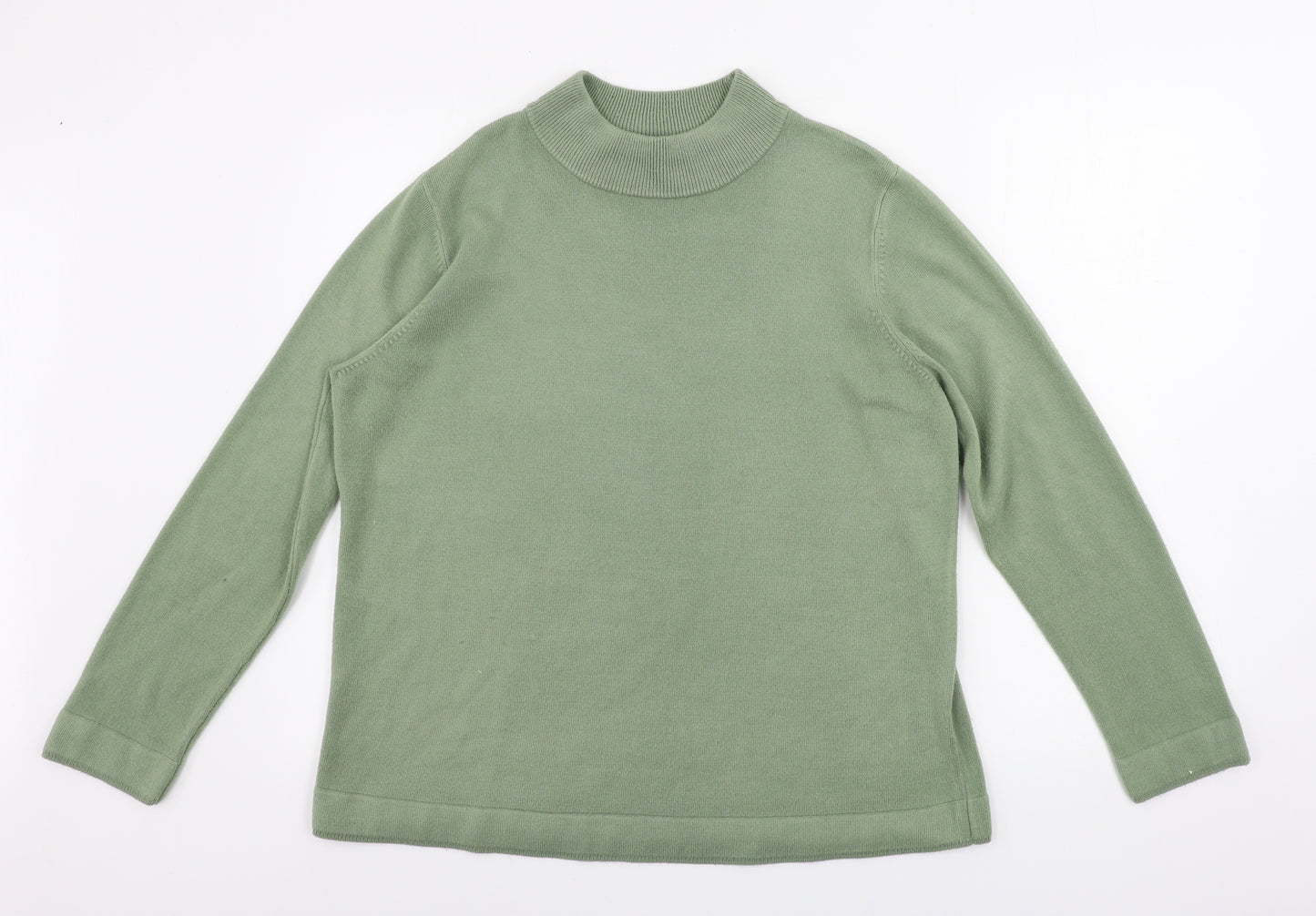 bm collection        Womens Green   Pullover Jumper Size L