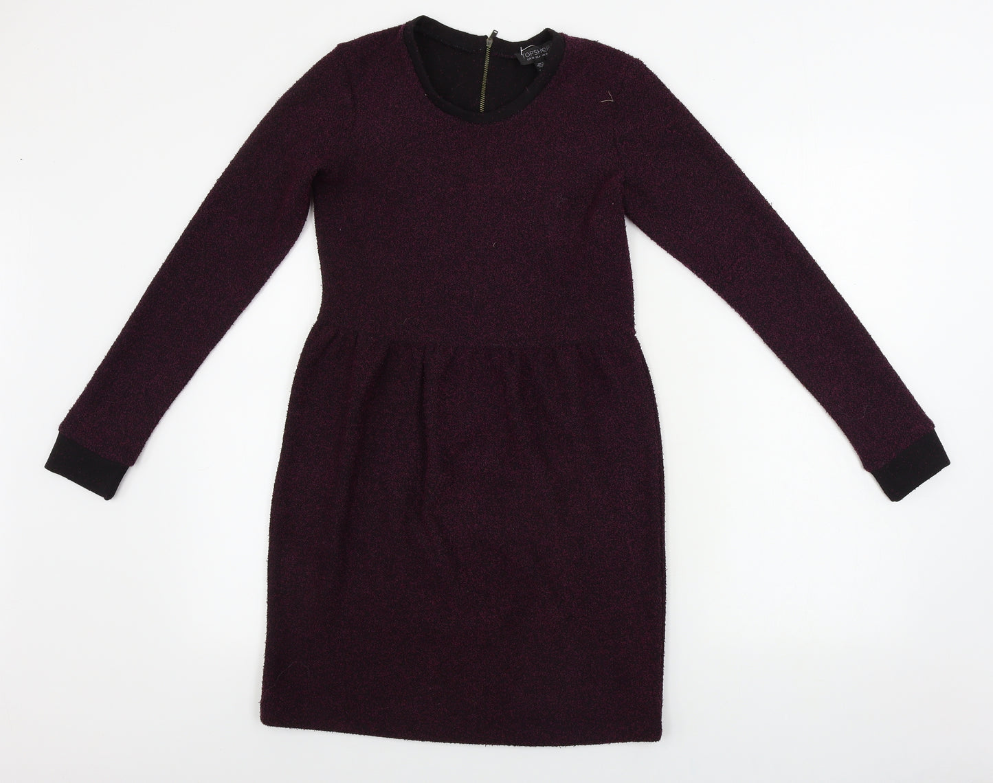 Topshop  Womens Purple   Bodycon  Size 10