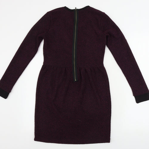 Topshop  Womens Purple   Bodycon  Size 10