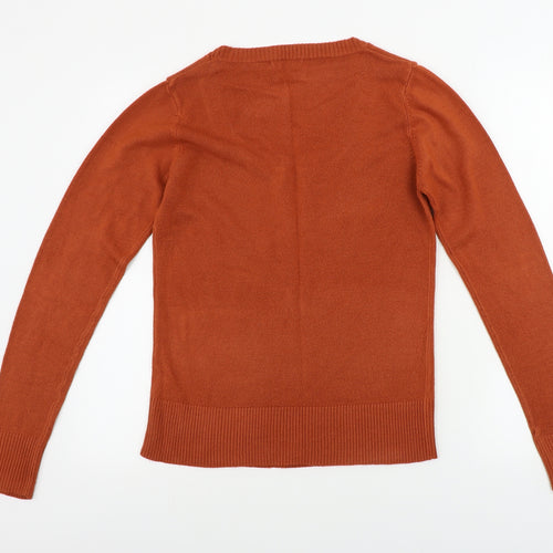 Classic Womens Brown   Pullover Jumper Size M