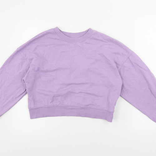 Pull&Bear Womens Purple   Pullover Jumper Size S