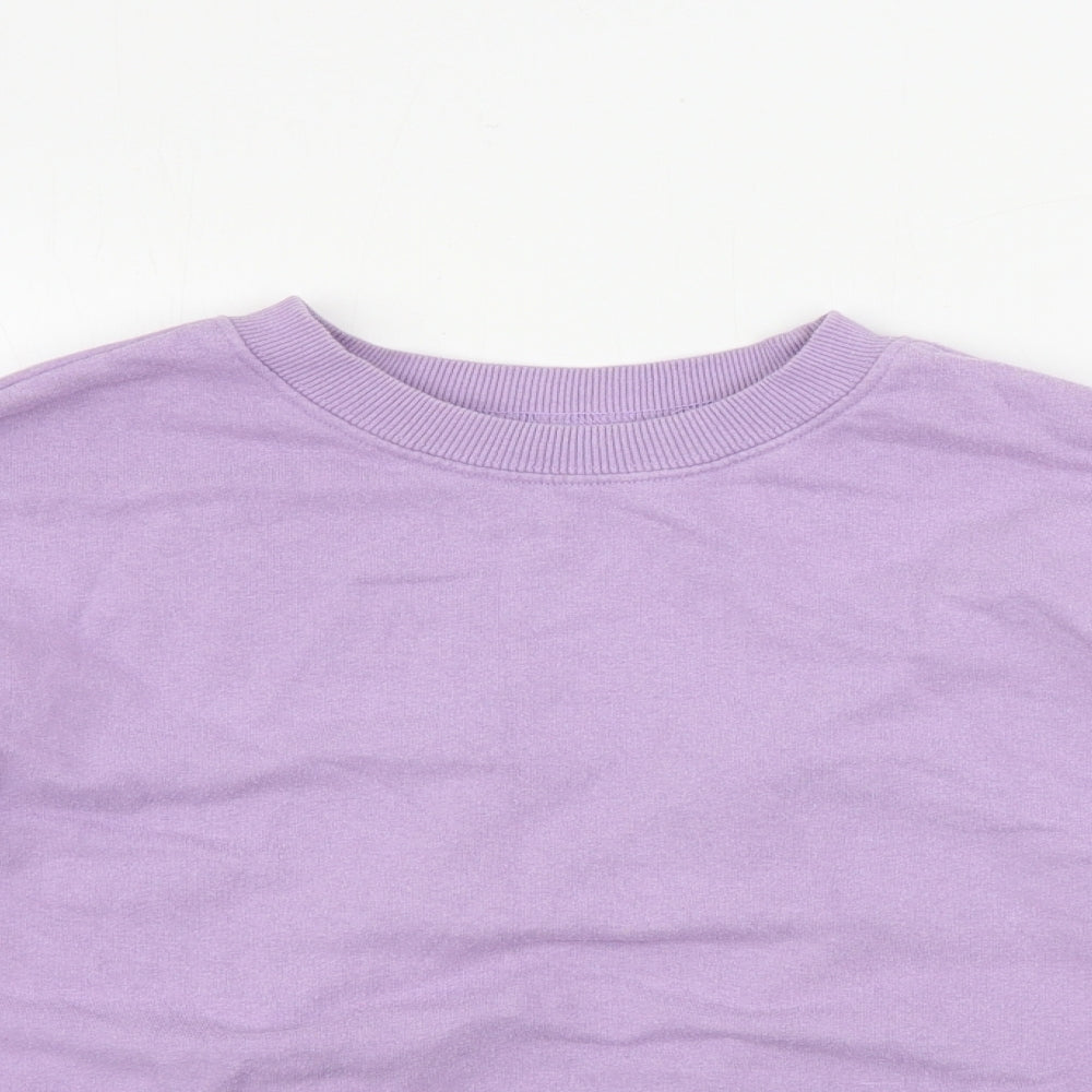 Pull&Bear Womens Purple   Pullover Jumper Size S