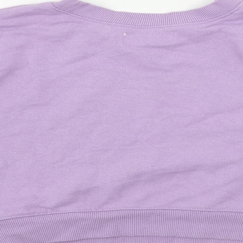 Pull&Bear Womens Purple   Pullover Jumper Size S