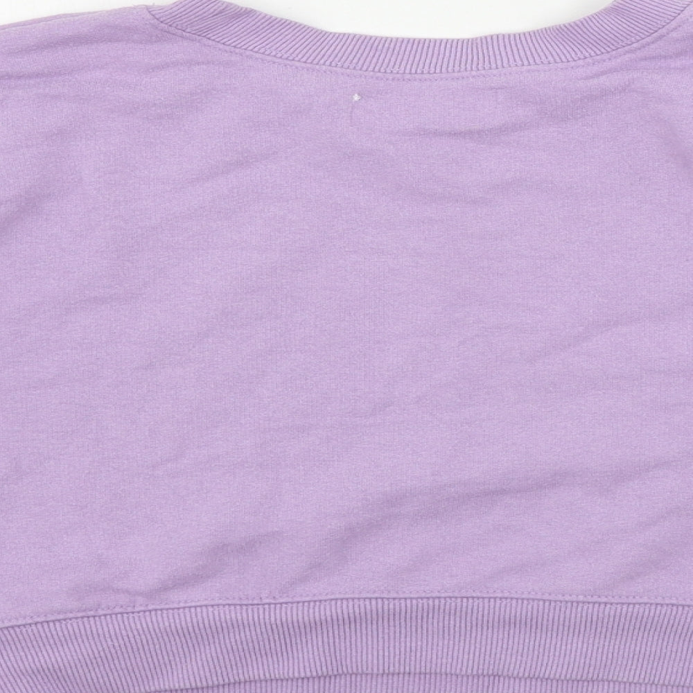 Pull&Bear Womens Purple   Pullover Jumper Size S