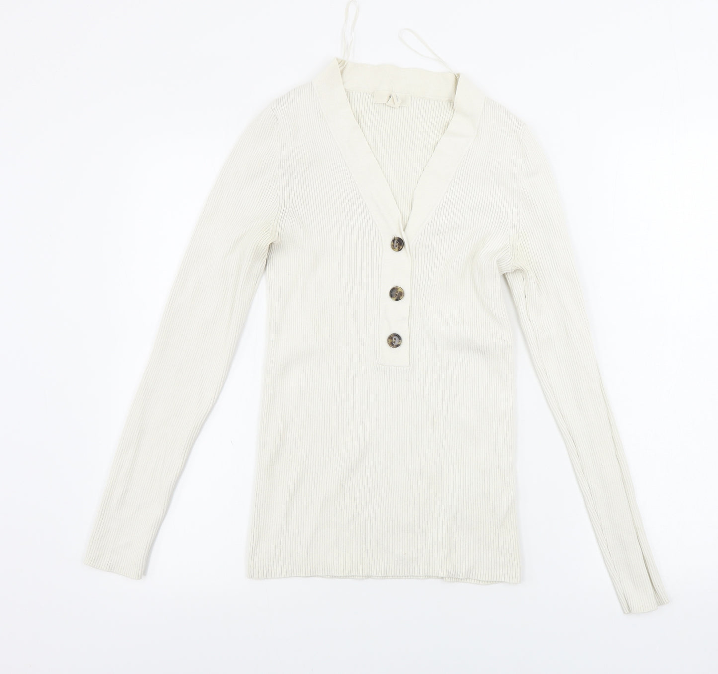 H&M  Womens Beige   Pullover Jumper Size M