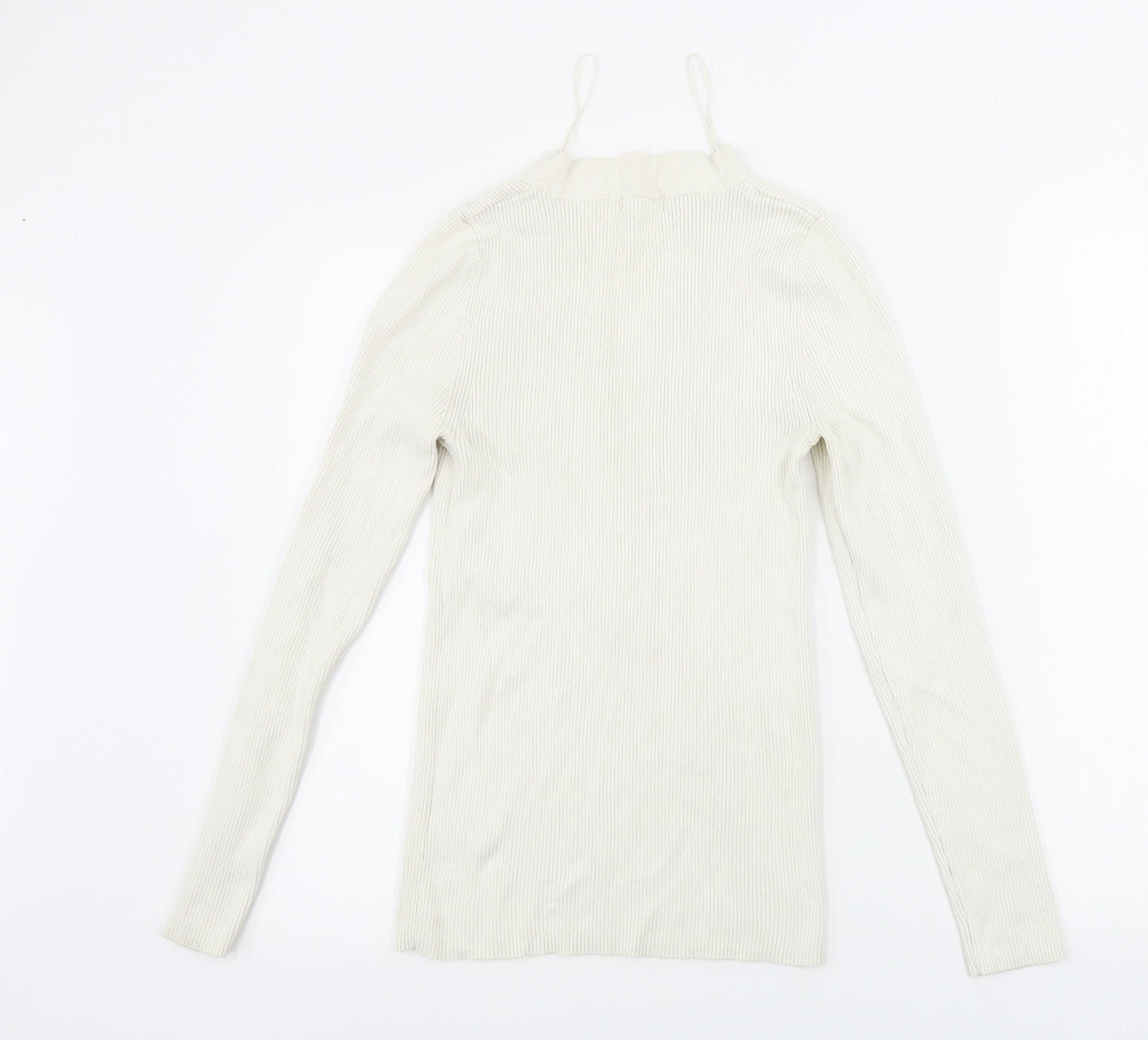 H&M  Womens Beige   Pullover Jumper Size M