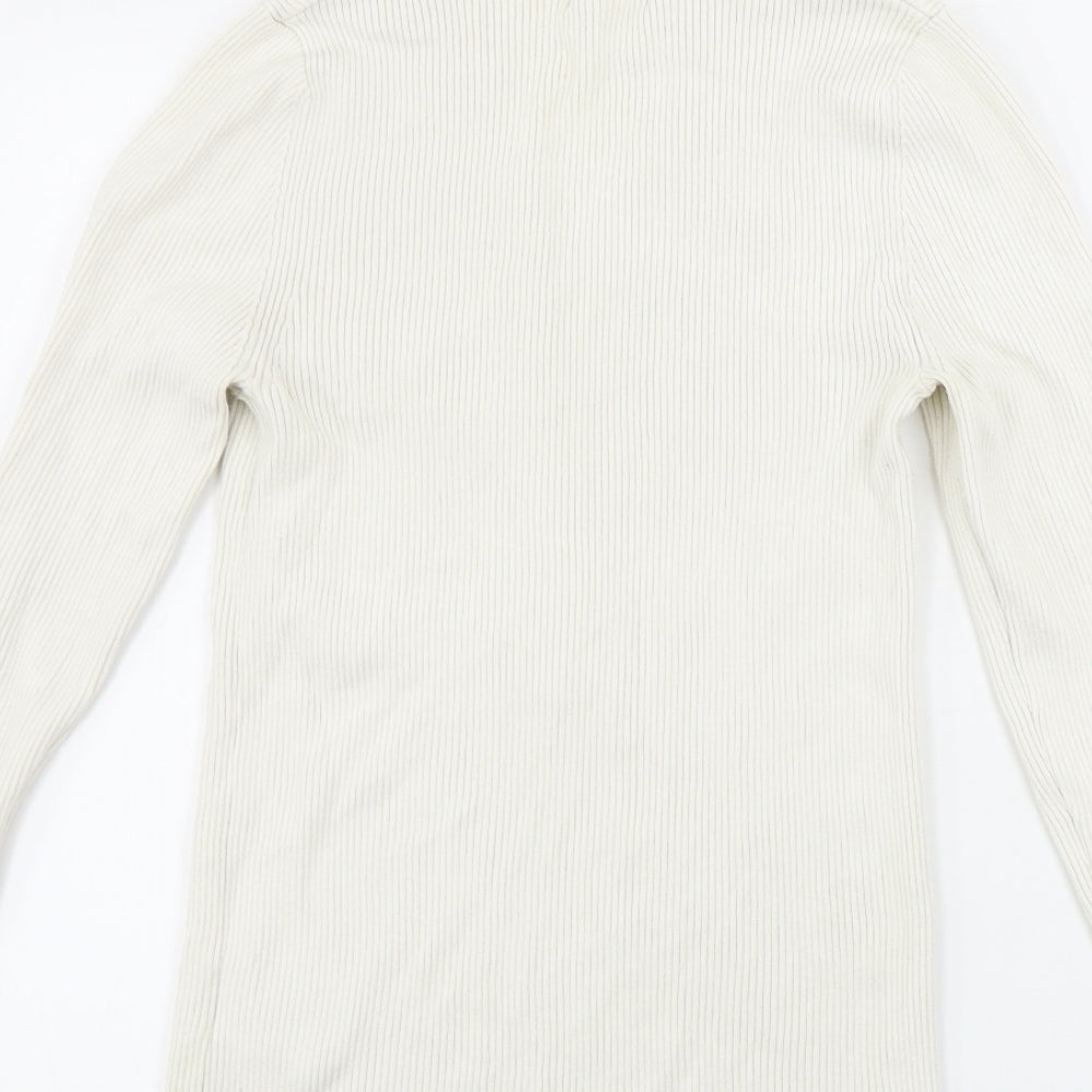 H&M  Womens Beige   Pullover Jumper Size M