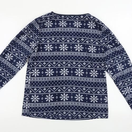 Debenhams  Womens Blue Geometric  Pullover Jumper Size 10