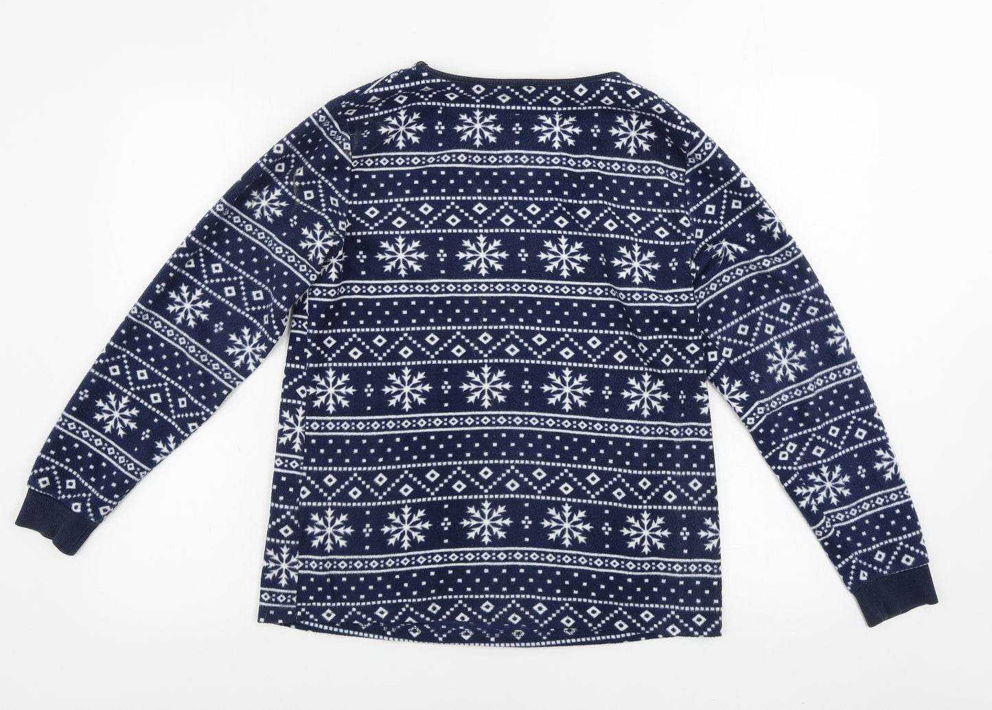 Debenhams  Womens Blue Geometric  Pullover Jumper Size 10