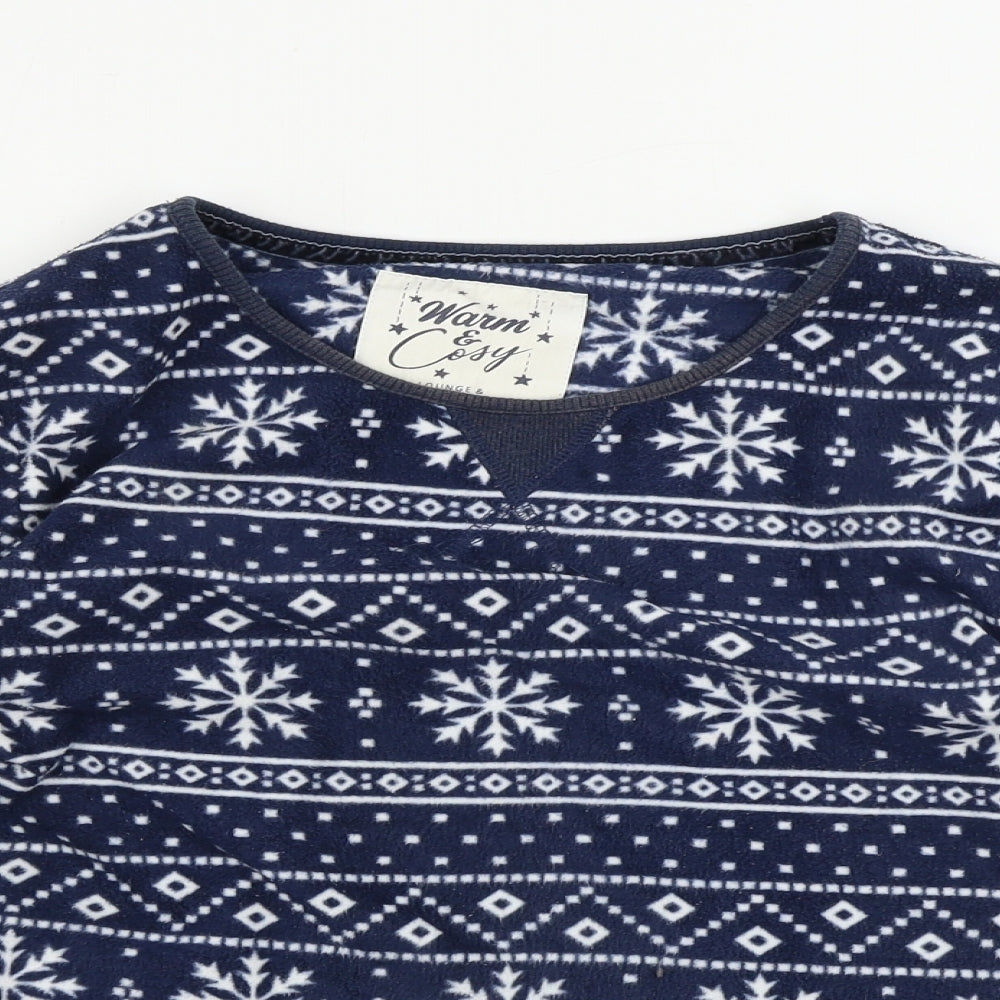 Debenhams  Womens Blue Geometric  Pullover Jumper Size 10