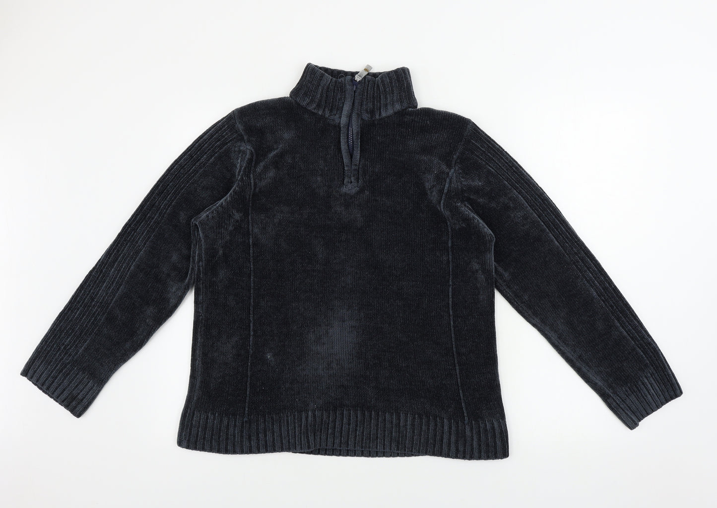 George  Mens Grey   Henley Jumper Size XL