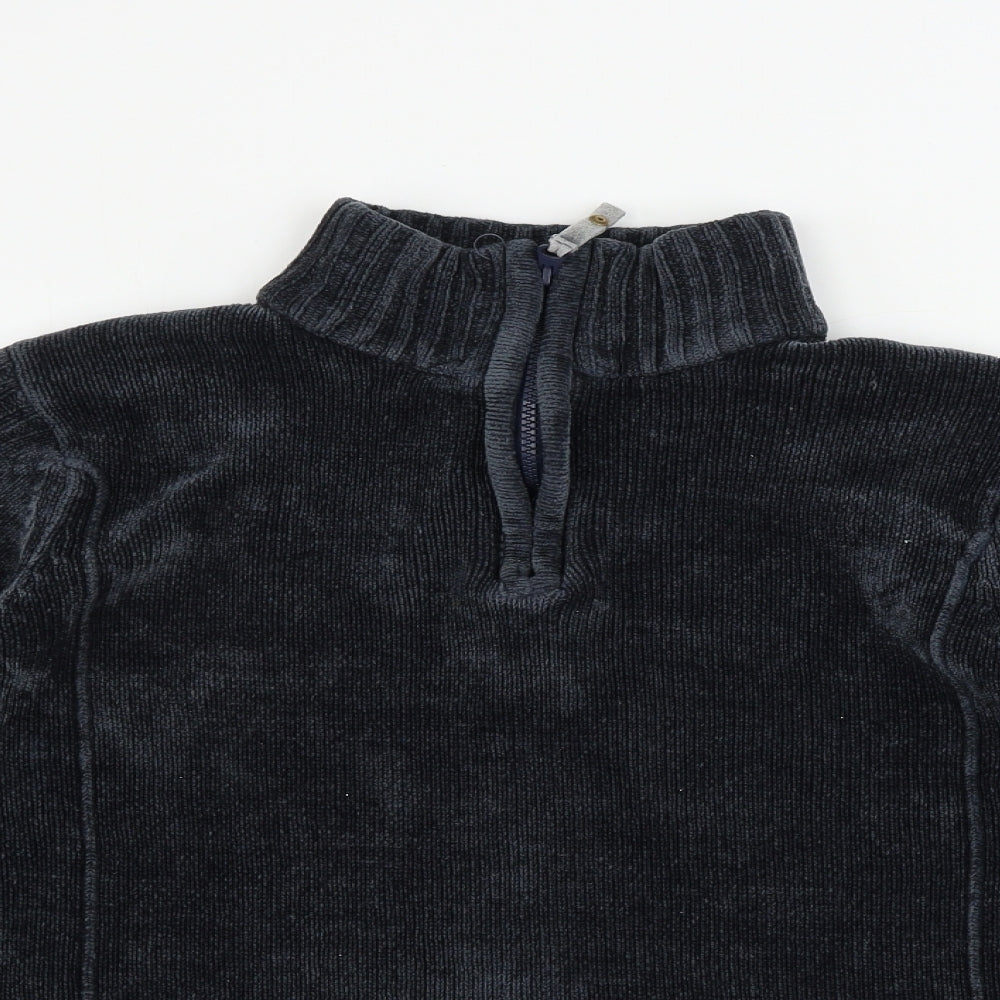 George  Mens Grey   Henley Jumper Size XL