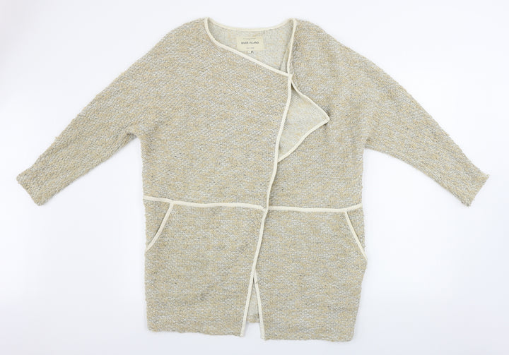 River Island  Womens Beige   Cardigan Jumper Size 10