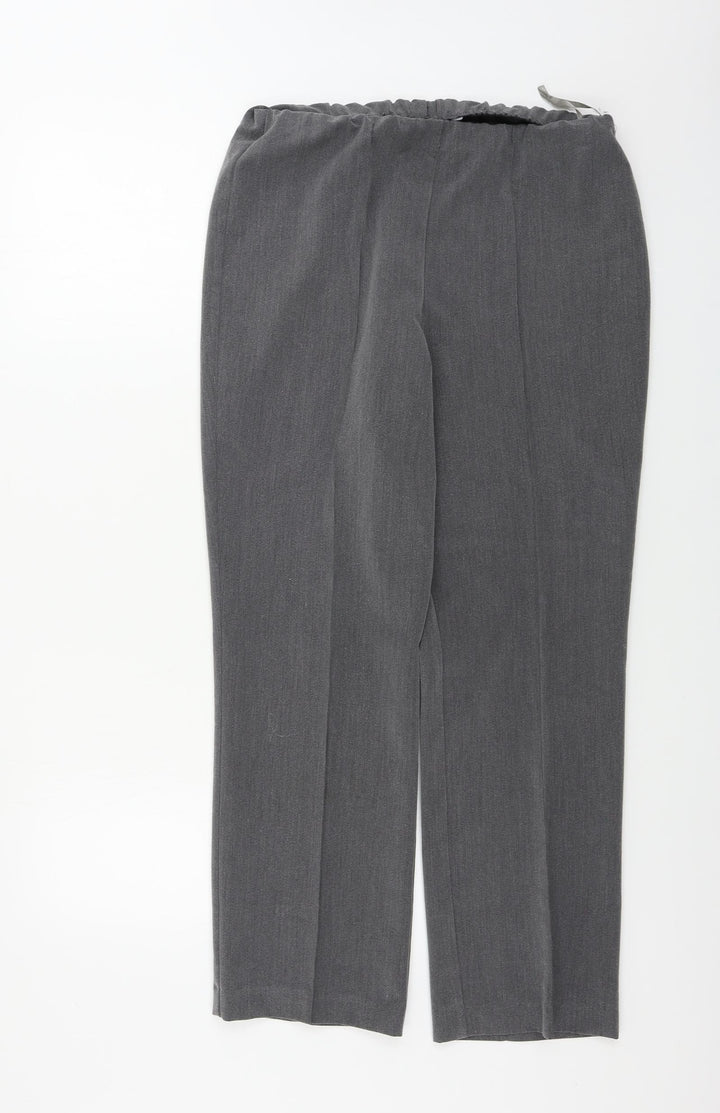 Bonmarché Womens Grey Trousers Size 10 L26 in