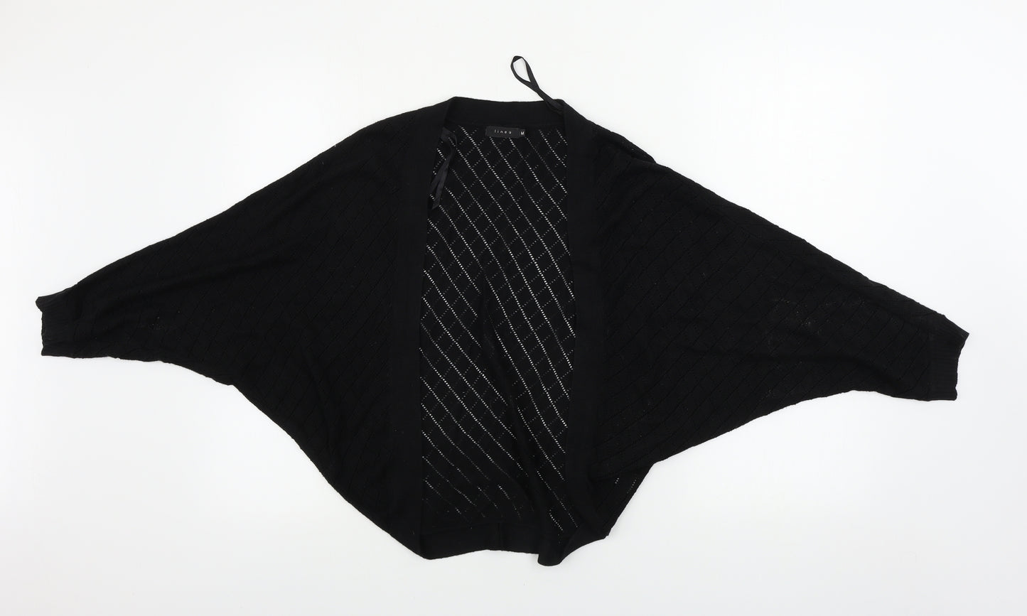 Linea Womens Black   Cardigan Jumper Size M
