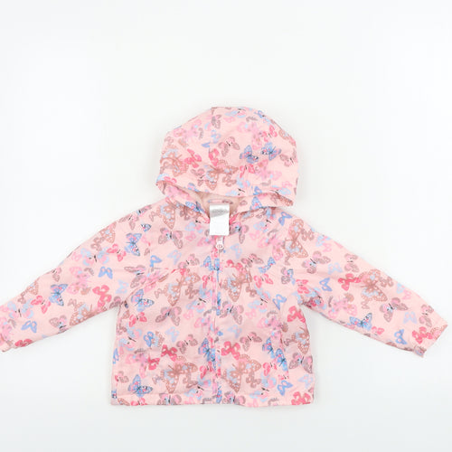 Baby Girls Pink   Jacket Coat Size 12-18 Months