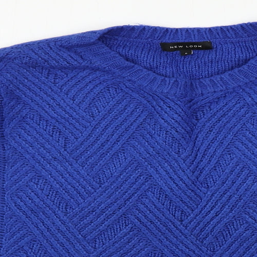 New Look  Womens Blue   Pullover Jumper Size 8