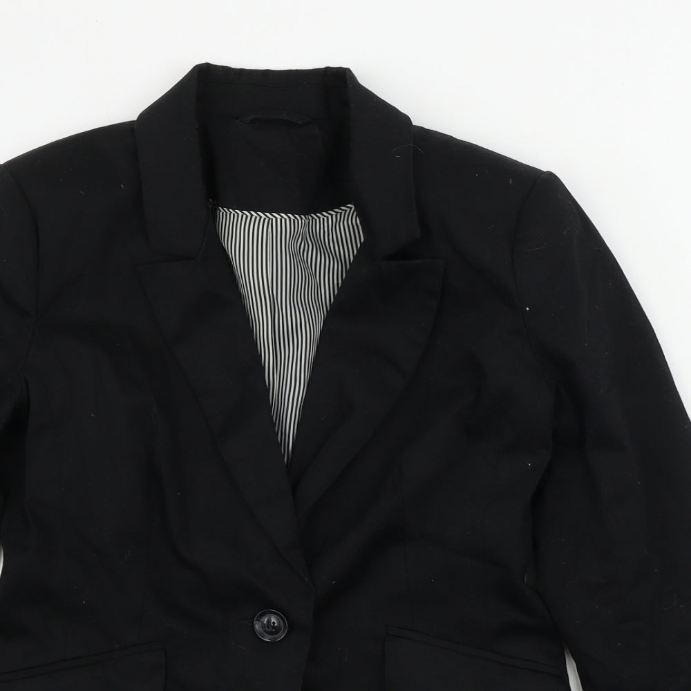 F&F  Womens Black   Jacket Blazer Size 10