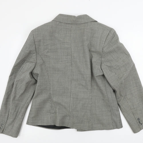 Preworn  Womens Beige   Jacket Blazer Size 16