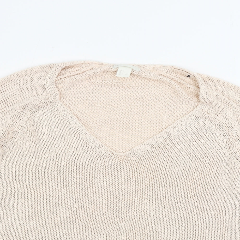 H&M  Womens Pink   Pullover Jumper Size S