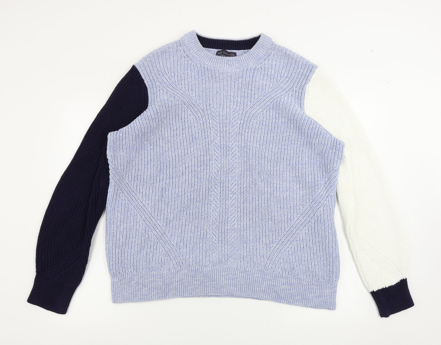 Marks and Spencer  Mens Blue   Pullover Jumper Size XL