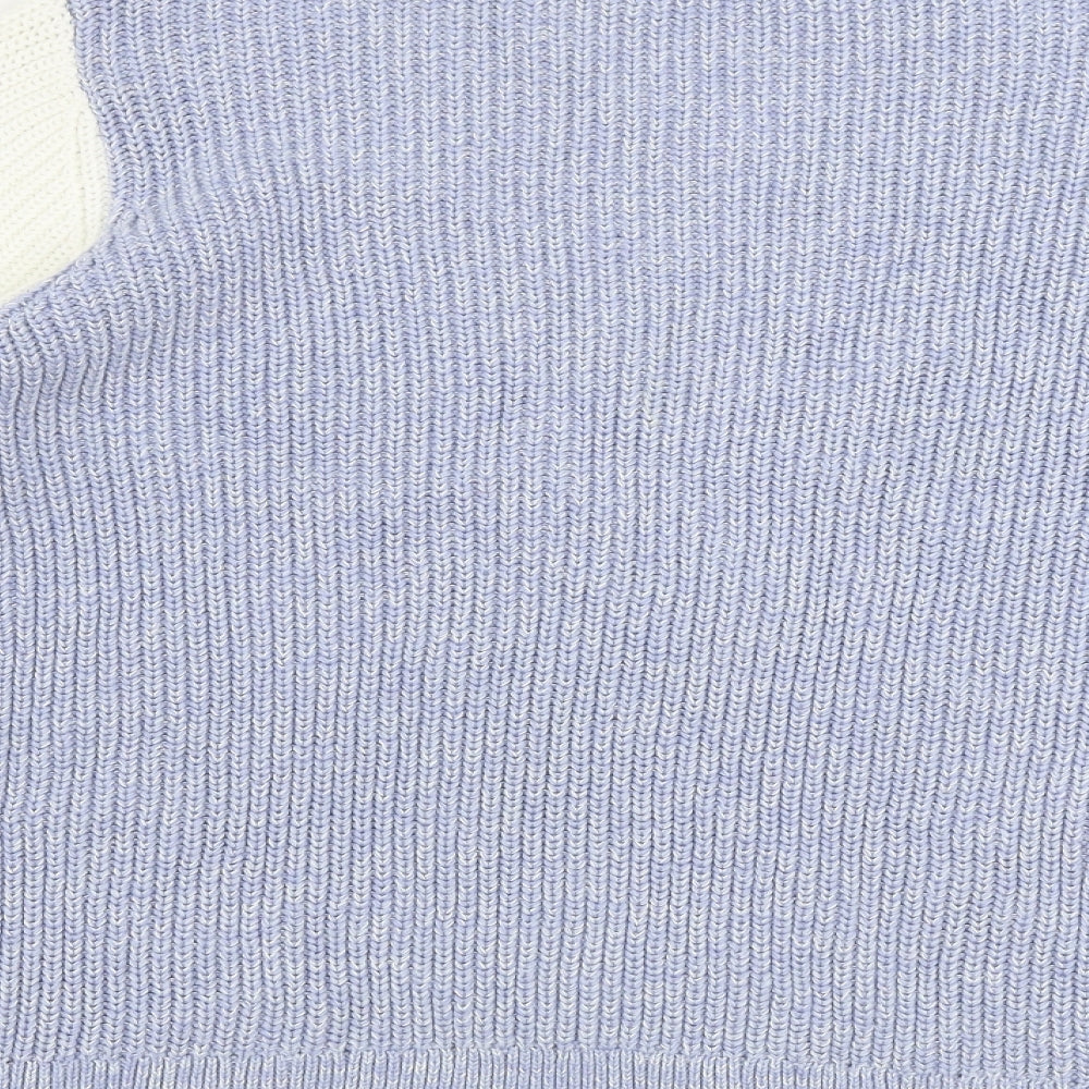 Marks and Spencer  Mens Blue   Pullover Jumper Size XL