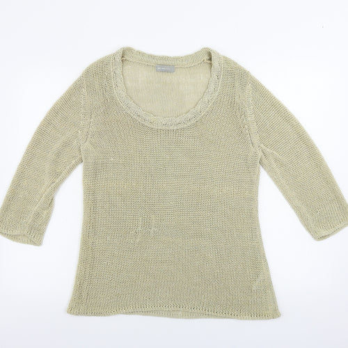 Marks and Spencer  Womens Beige   Pullover Jumper Size L