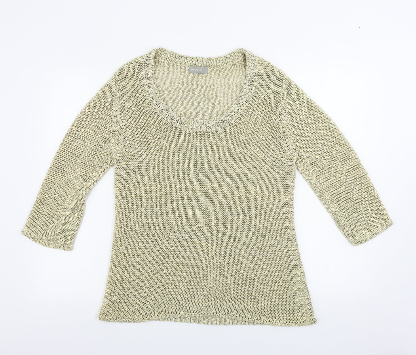 Marks and Spencer  Womens Beige   Pullover Jumper Size L
