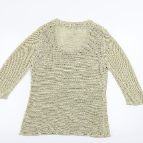 Marks and Spencer  Womens Beige   Pullover Jumper Size L
