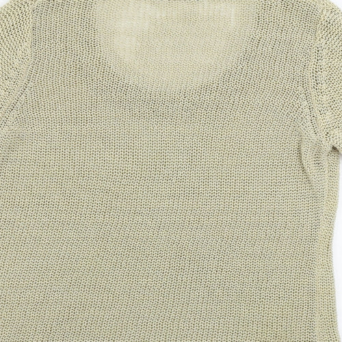 Marks and Spencer  Womens Beige   Pullover Jumper Size L