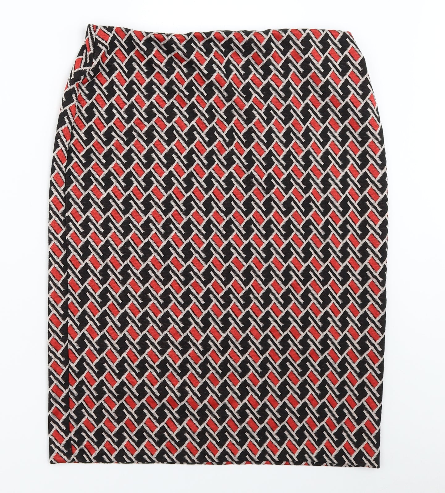 M&Co Womens Black   Straight & Pencil Skirt Size 14