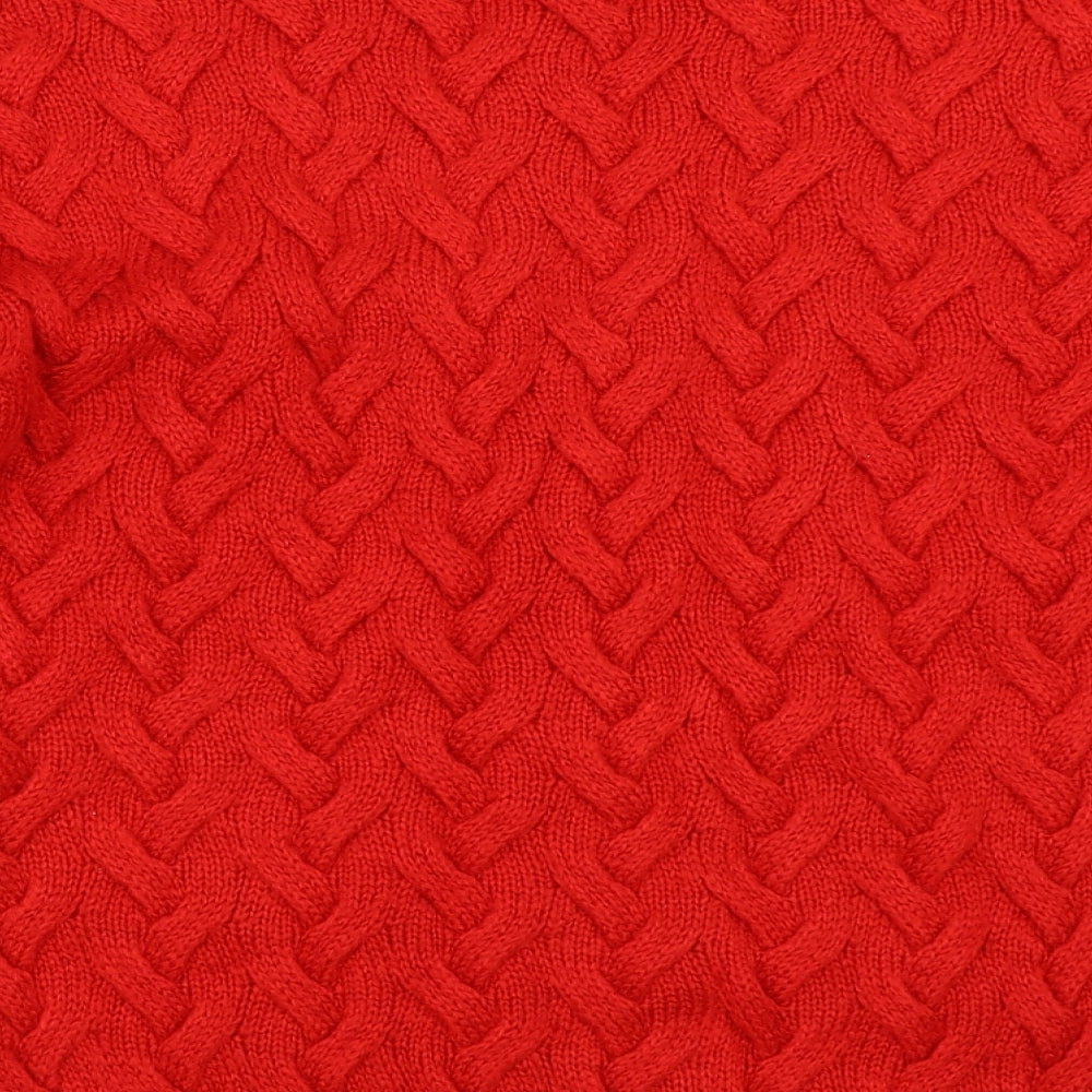 George Womens Red   Pullover Jumper Size L