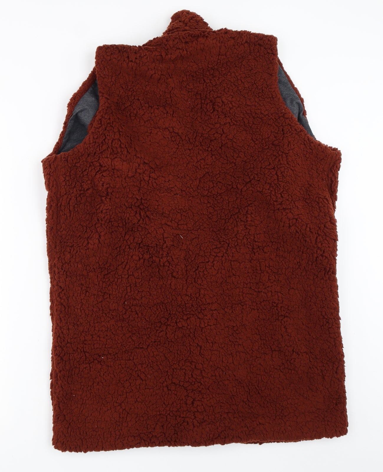 NEXT Womens Brown   Gilet Coat Size 14