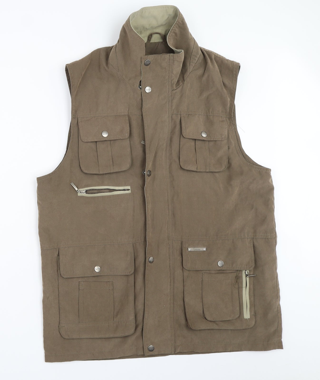 Champion Mens Brown   Gilet Coat Size M