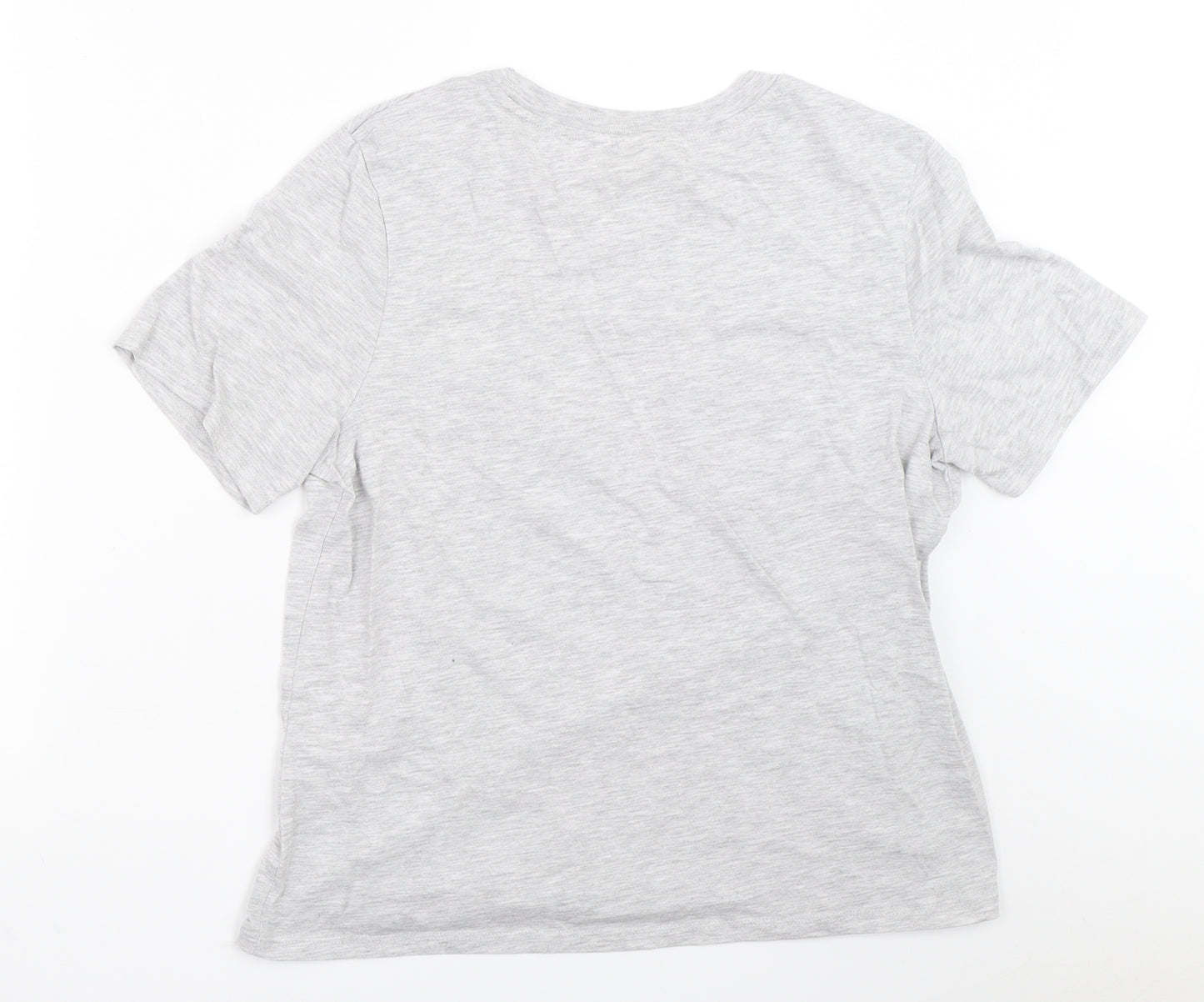H&M Womens Grey   Basic T-Shirt Size M