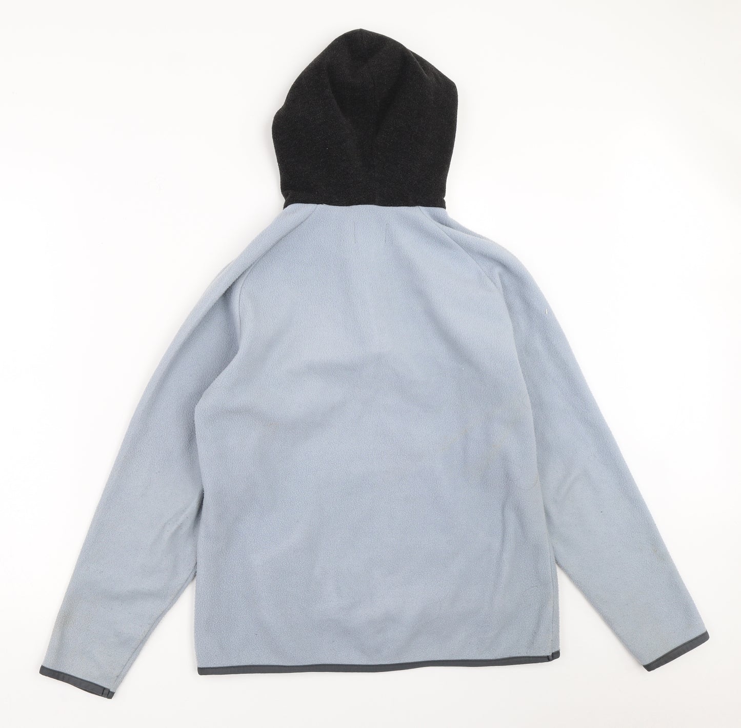 Helly Hansen Womens Blue  Fleece Henley Hoodie Size S