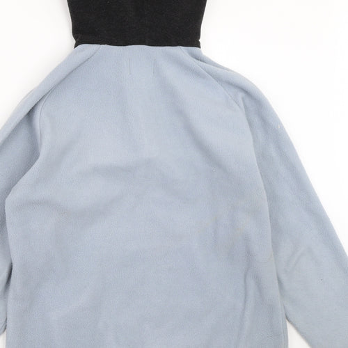 Helly Hansen Womens Blue  Fleece Henley Hoodie Size S