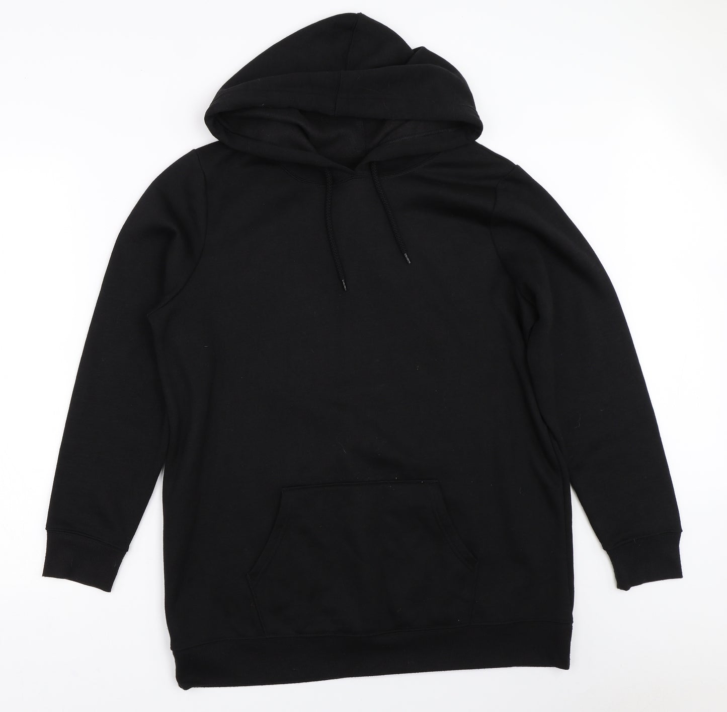 Papaya Womens Black   Pullover Hoodie Size L