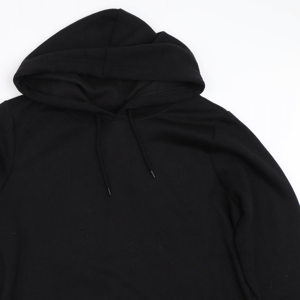 Papaya Womens Black   Pullover Hoodie Size L