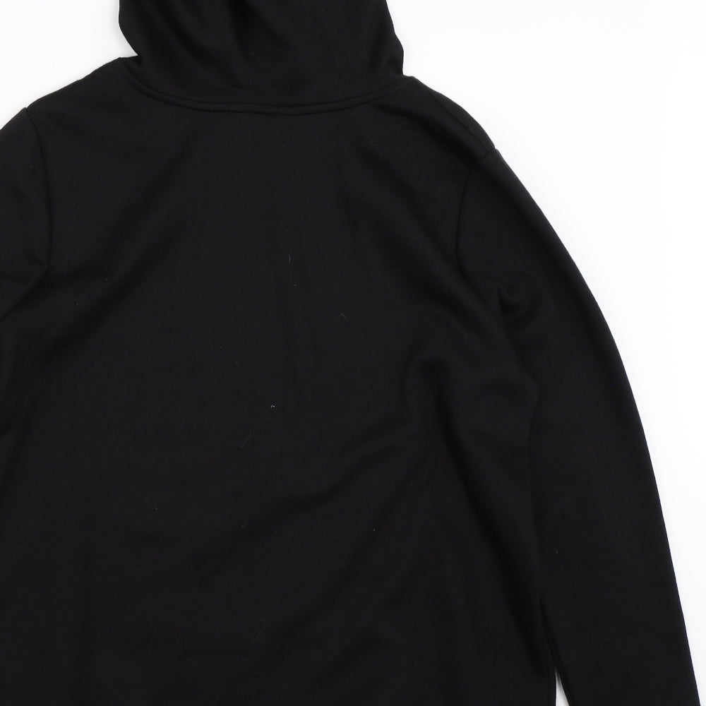 Papaya Womens Black   Pullover Hoodie Size L
