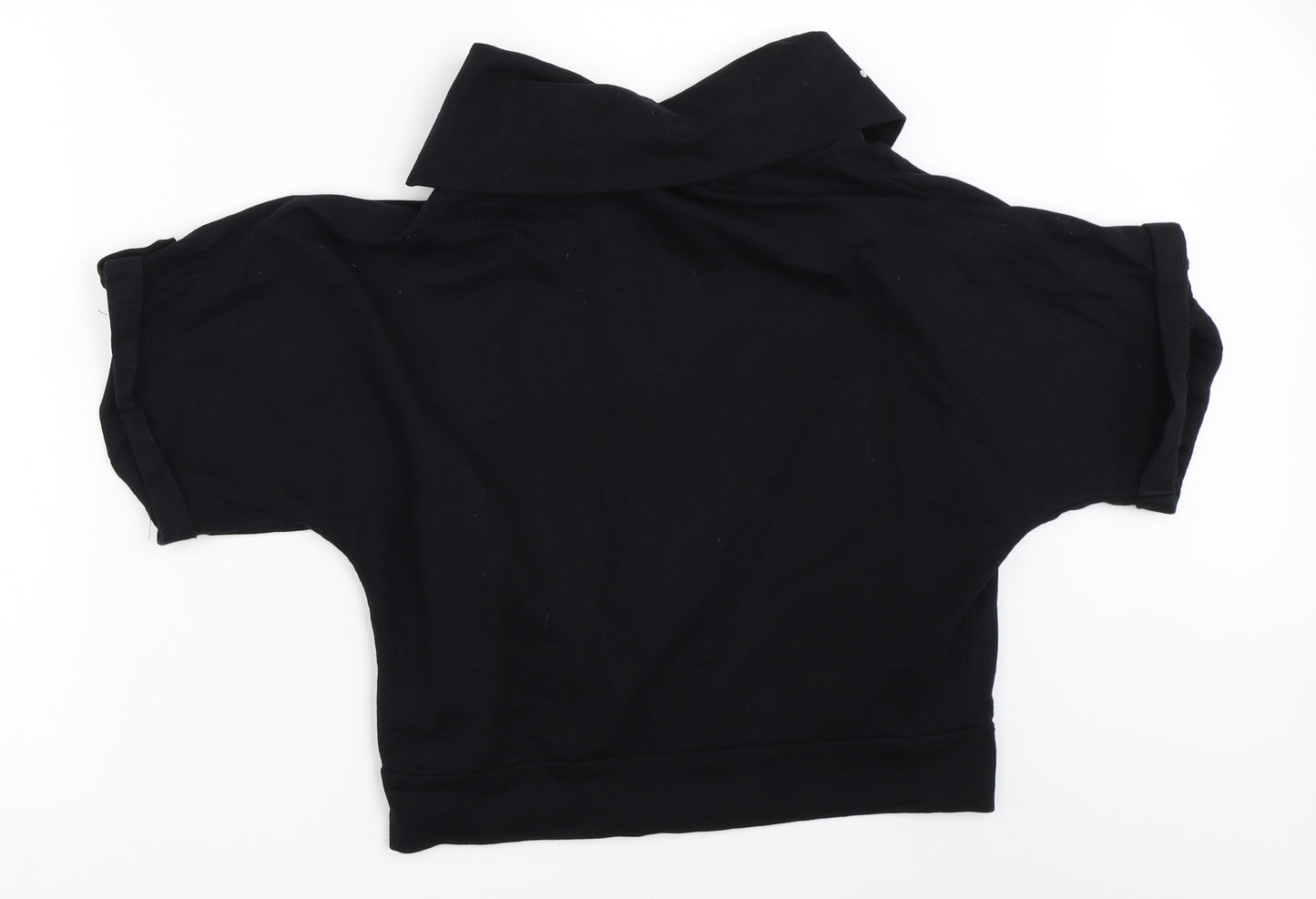 Select Womens Black   Full Zip Sweatshirt Size S