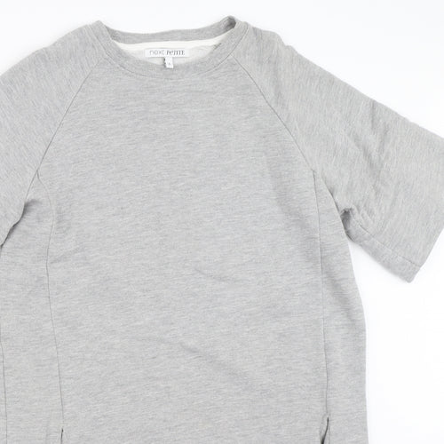 NEXT Womens Grey   Jumper Dress  Size 8