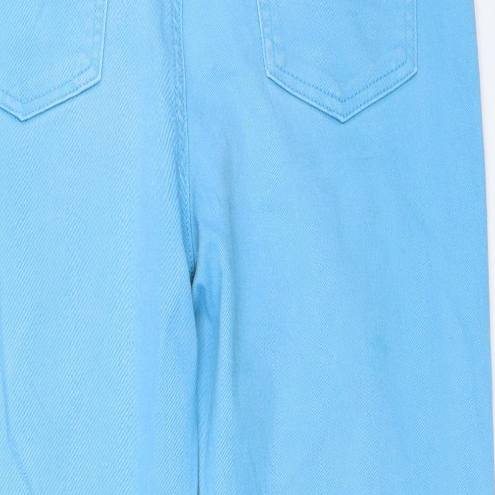 Marks and Spencer Womens Blue   Cropped Jeans Size 12 L20 in
